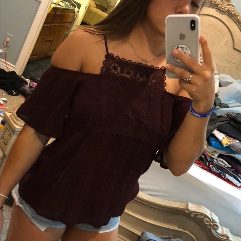 Off the shoulder top